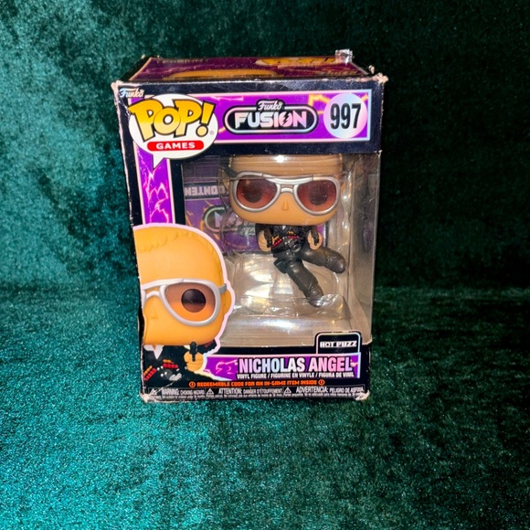Funko Fusion Pop Games #997 Nicholas Angel Unopened - Picture 2 of 11